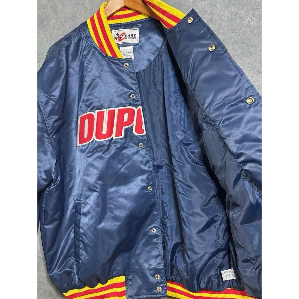 Vtg Jeff Gordon DuPont Hendricks Chase Authentics Nylon Bomber Jacket XL Nascar
